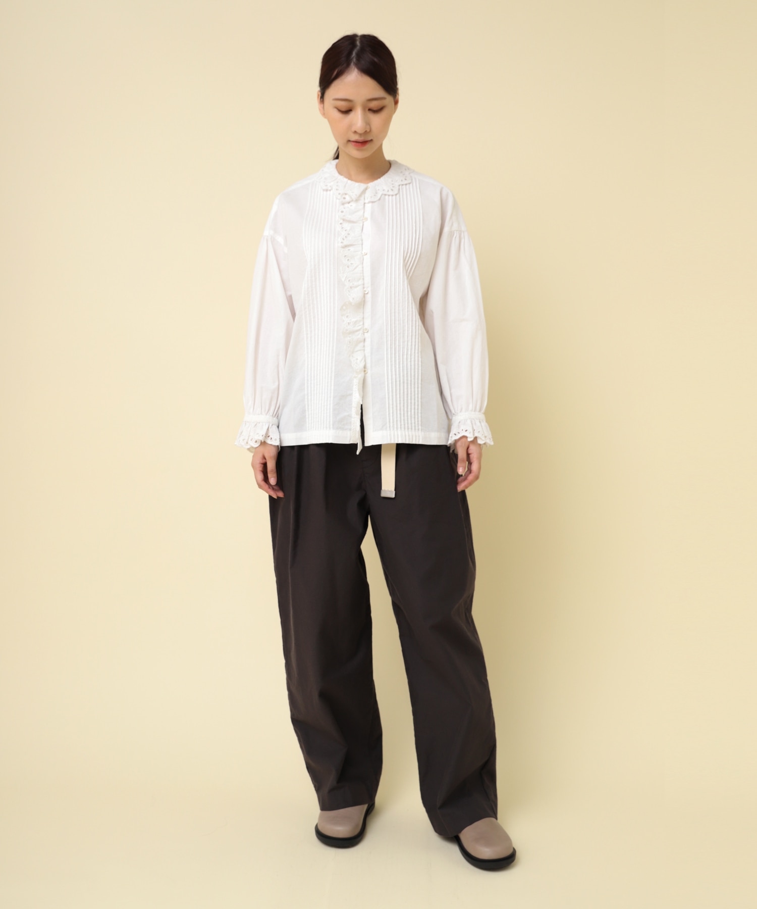 R4312 ベルト付きチノパン(F スミクロ): パンツ - RNA ONLINE STORE