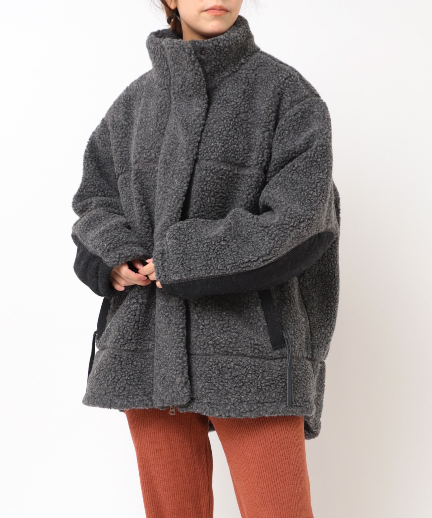 J2169 ウールボアブルゾン(F チャコール): アウター - RNA ONLINE