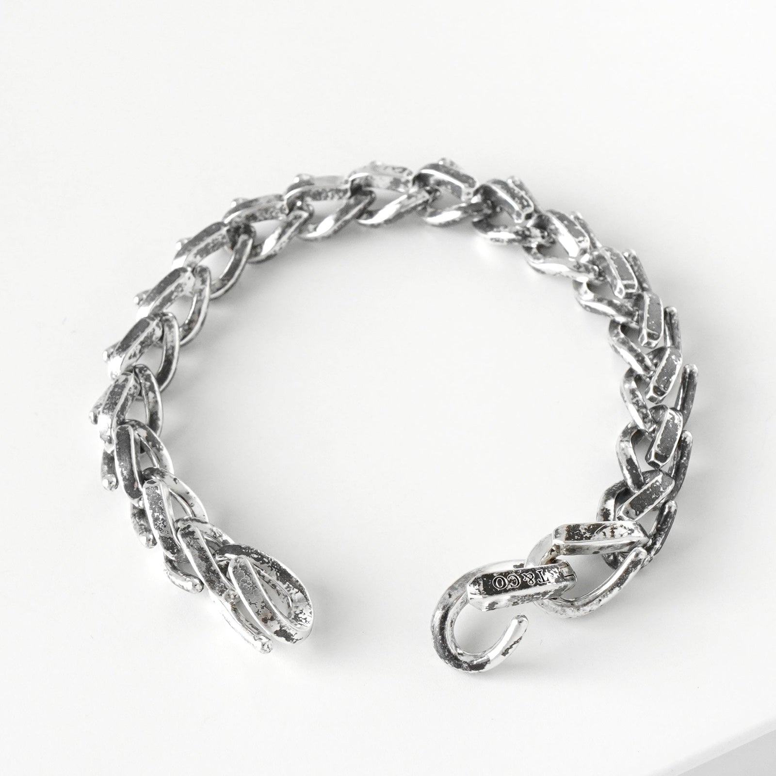 ティファニー フォージ ミディアムリンク ブレスレット ブラック