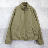 ポロ ラルフローレン ロゴ 裏地フリース 収納フード ナイロン