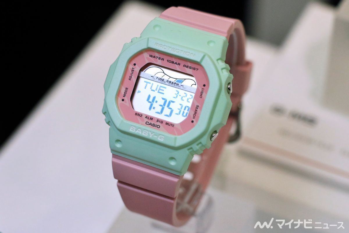 カシオ2022年5月発売のBABY-Gを実機写真で！ | マイナビニュース