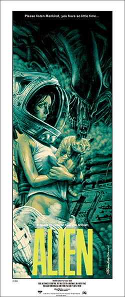 ALIEN x Rockin' Jelly Bean” Silk Screen Print | EROSTIKA - Rockin