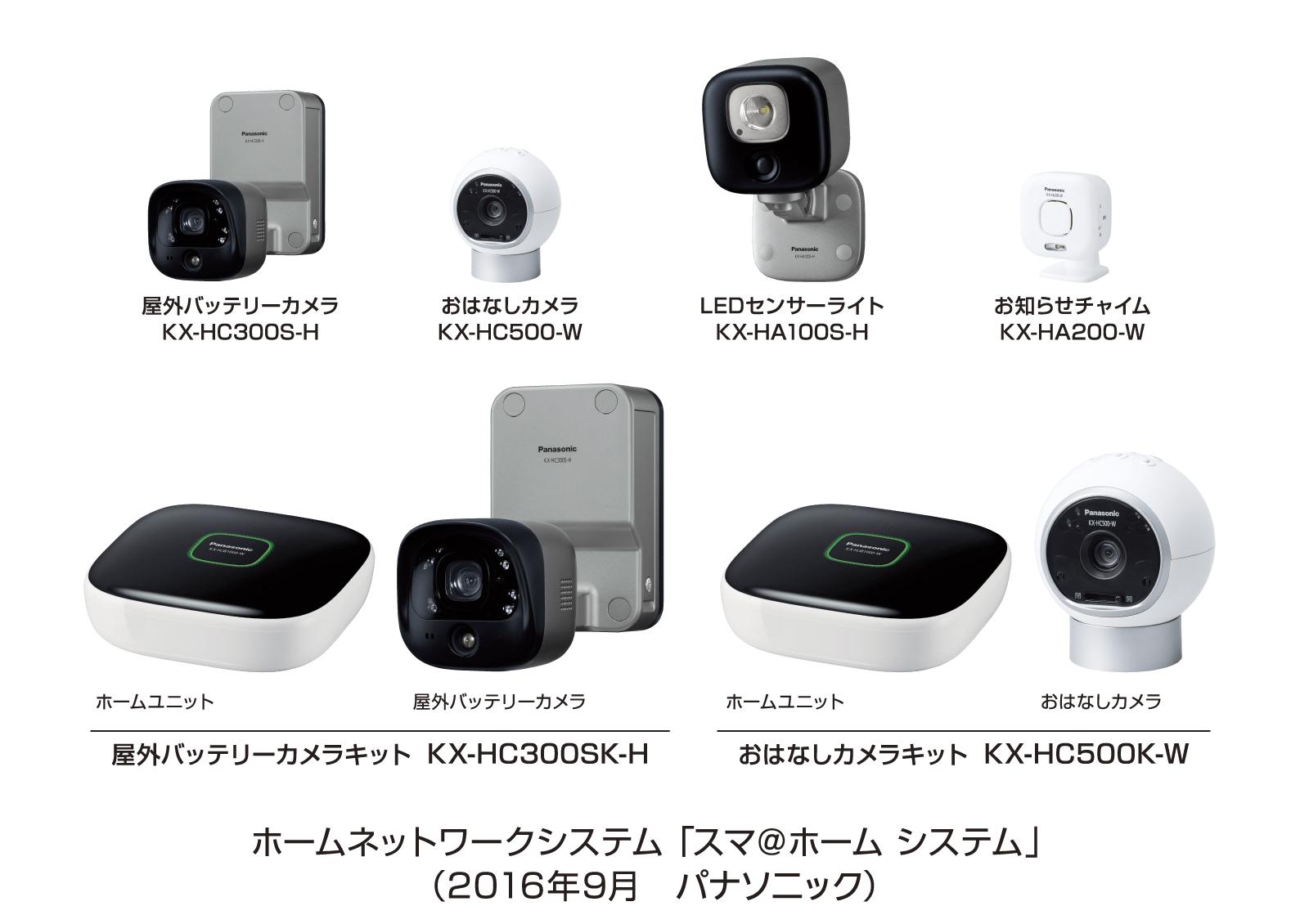 ホームネットワークシステム「スマ＠ホーム システム」全4機種を発売