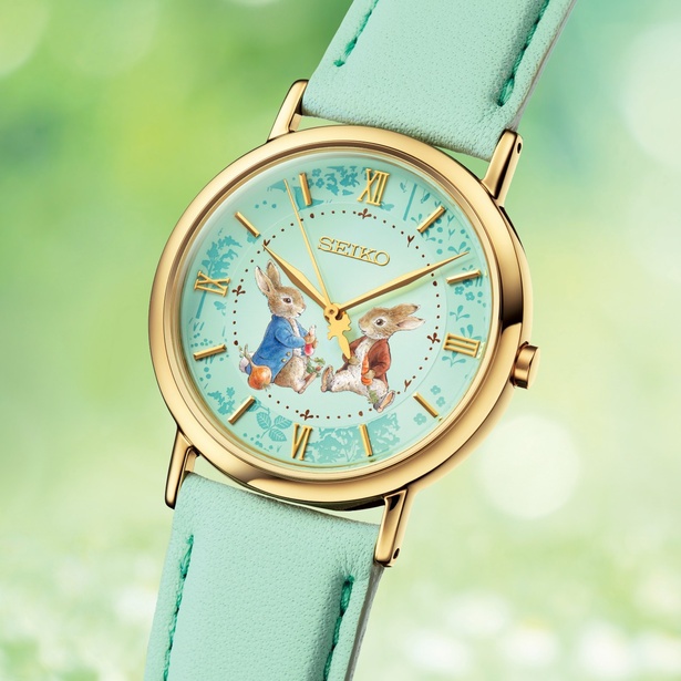 SEIKO製！ピーターラビット(TM)の絵手紙130周年記念ウオッチが2000点