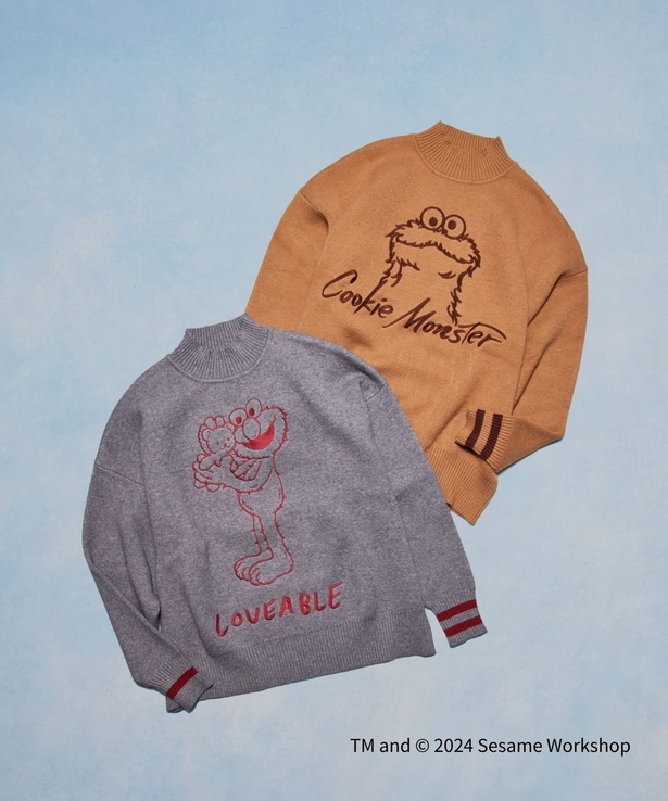 セサミストリートと「ear PAPILLONNER」が初コラボ！大人かわいい秋冬