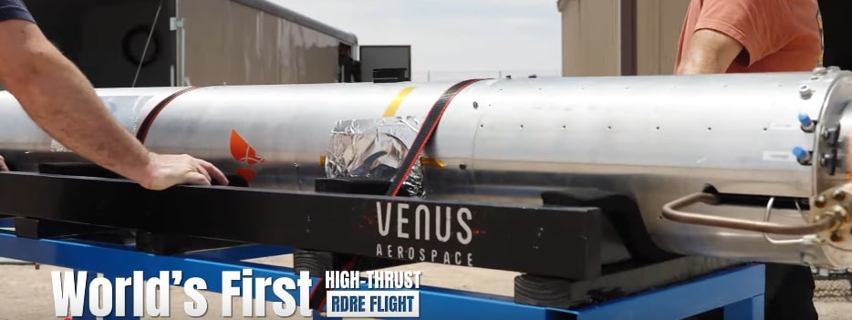 Venus Aerospace Has First High Thrust Rotating Detonation Engine