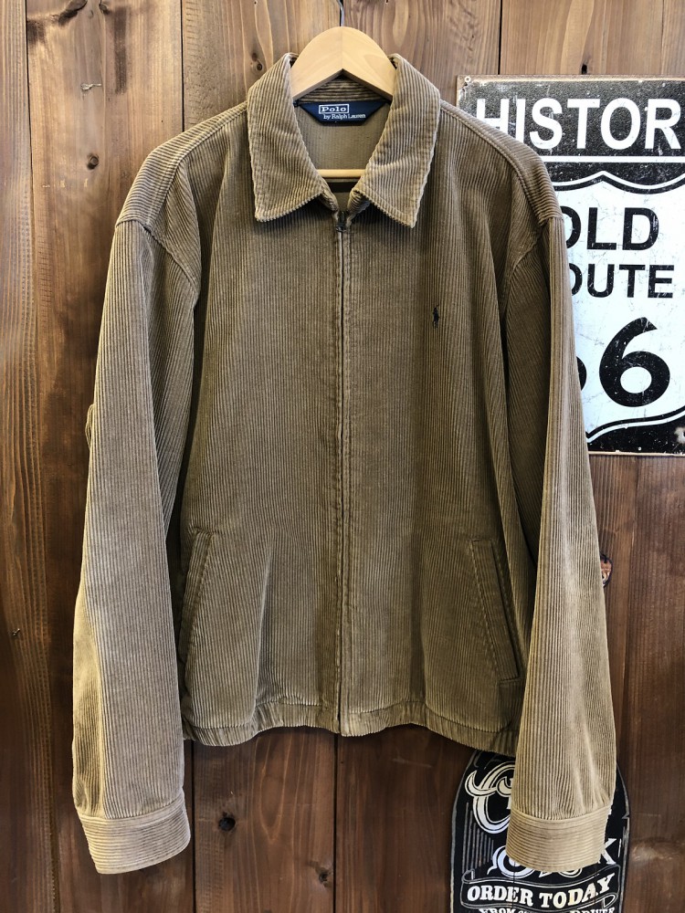 polo by ralph lauren コーデュロイ スイングトップ お買い取りいたし