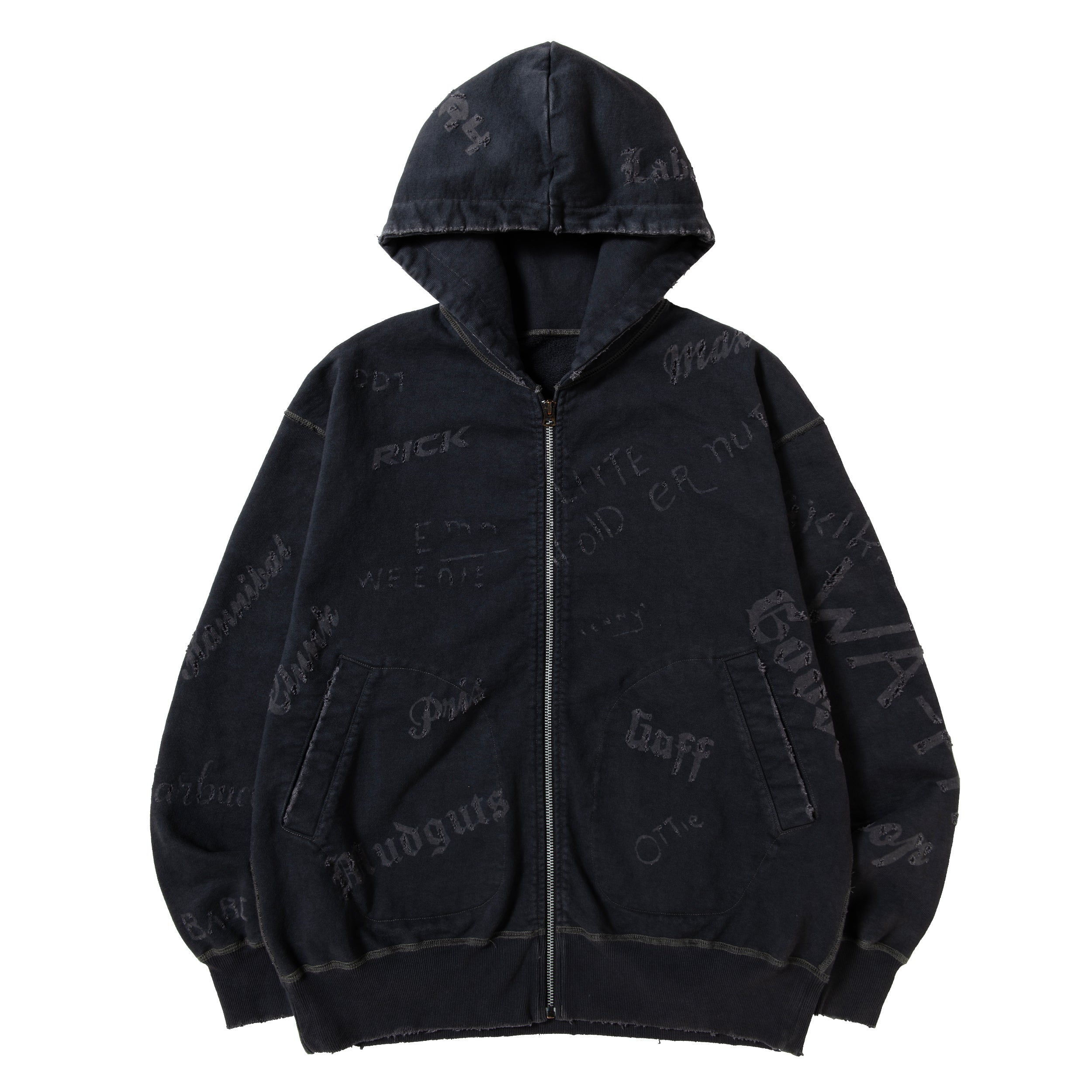 DAMAGED ZIP UP HOODY – NEXUSVII.