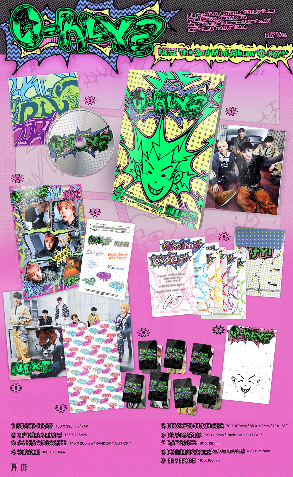 NEXZ The 2nd Mini Album『O-RLY?』特設サイト