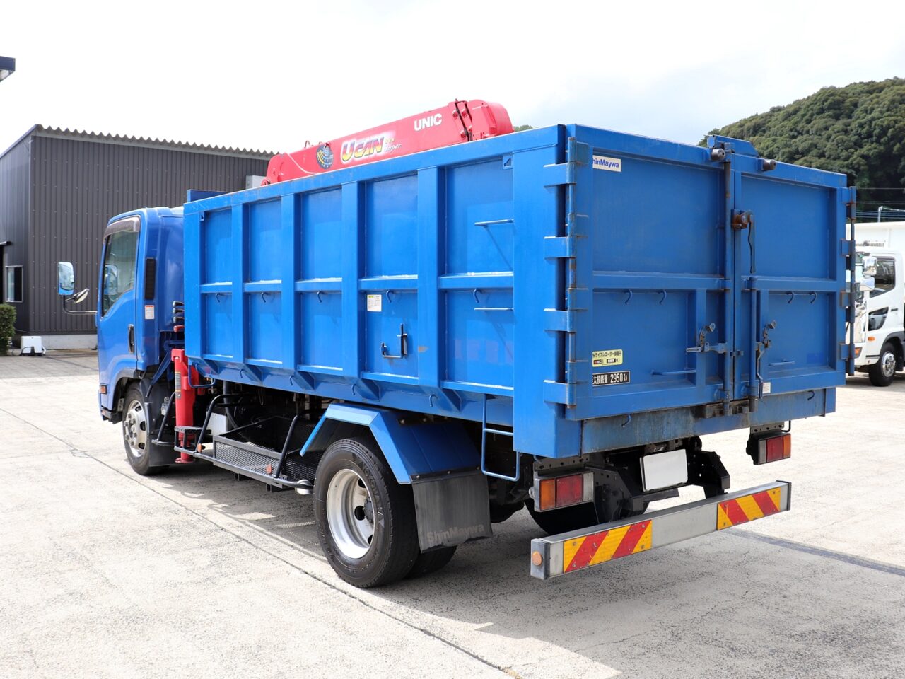 3段 ラジコン ワイド 6FMT 積載2.95トン UNIC 2.9t吊り クレーン付き