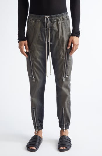 Rick Owens Bauhaus Denim Cargo Joggers | Nordstrom