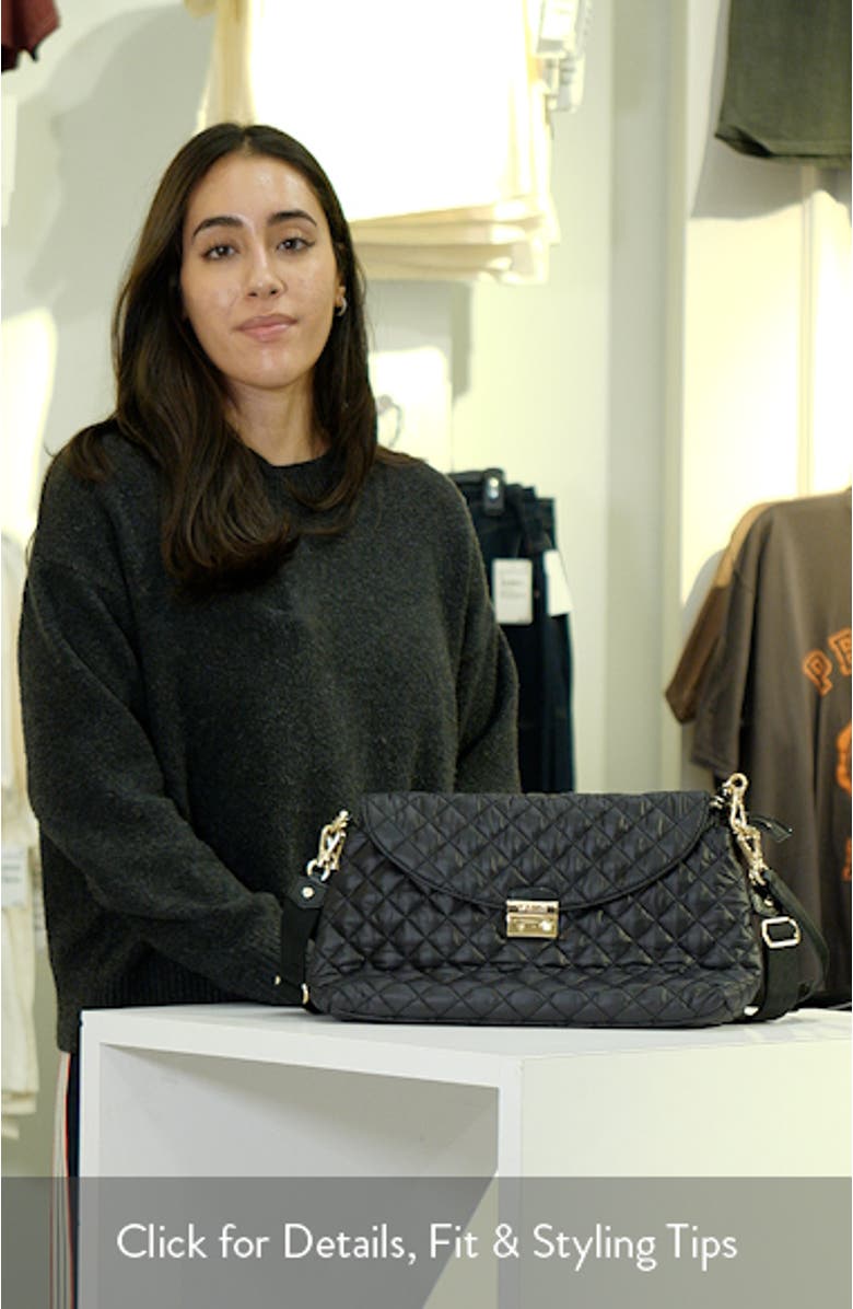 MZ Wallace Crosby Lock Quilted Nylon Shoulder Bag | Nordstrom