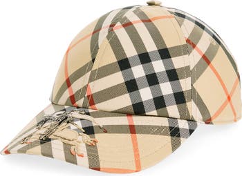 Burberry EKD Archive Check Baseball Cap | Nordstrom