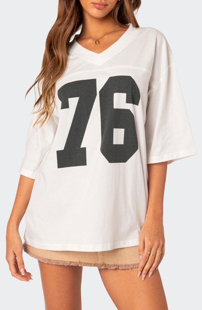 EDIKTED 76 Oversize Graphic T-Shirt | Nordstrom