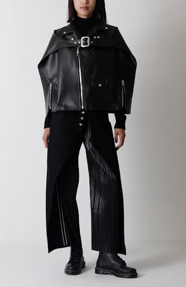 Junya Watanabe x Levi's® Mixed Media Denim & Pleated Satin Pants