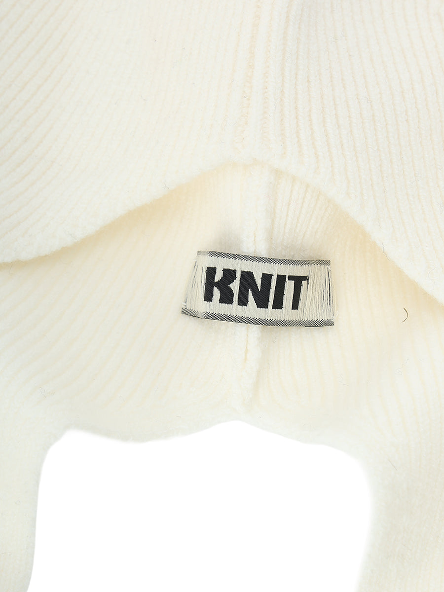 wool KNIT muffler cap – NKNIT