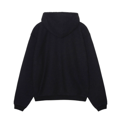 Stussy Sport Zip Hoodie - Washed Black – Ninetimes Skateshop