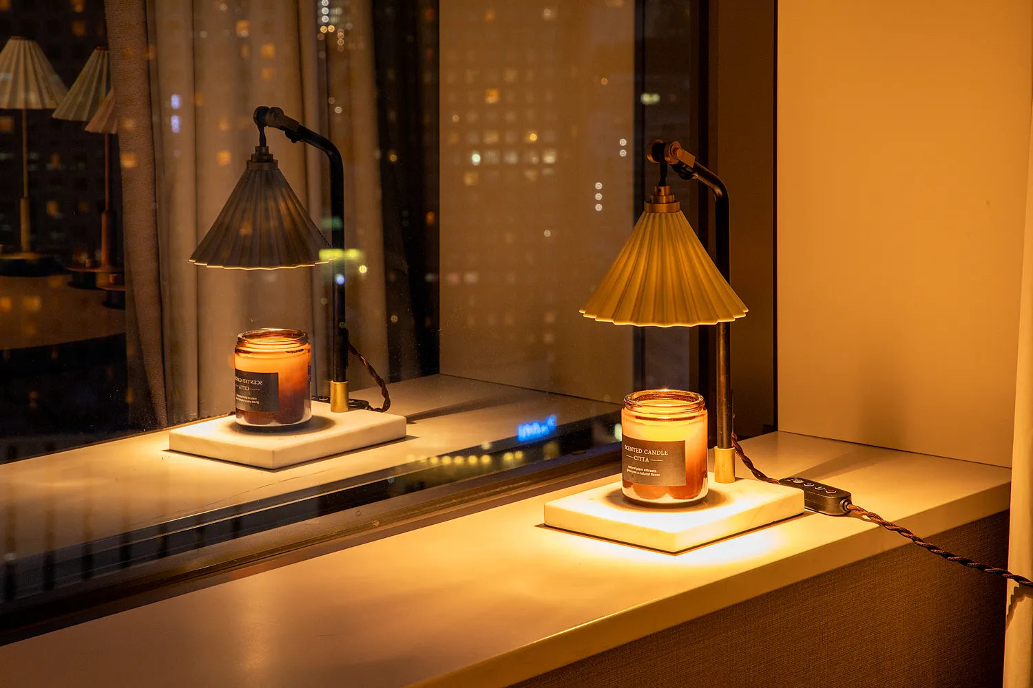 キャンドルウォーマー ORIGAMI LAMP CANDLE WARMER マットカラー