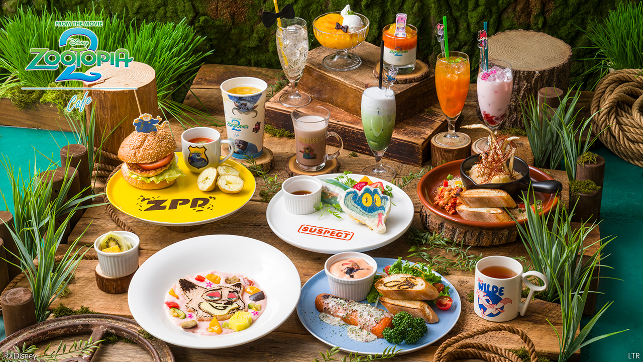 ズートピア2』OH MY CAFEが東京・大阪・愛知で開催！ジュディやニック