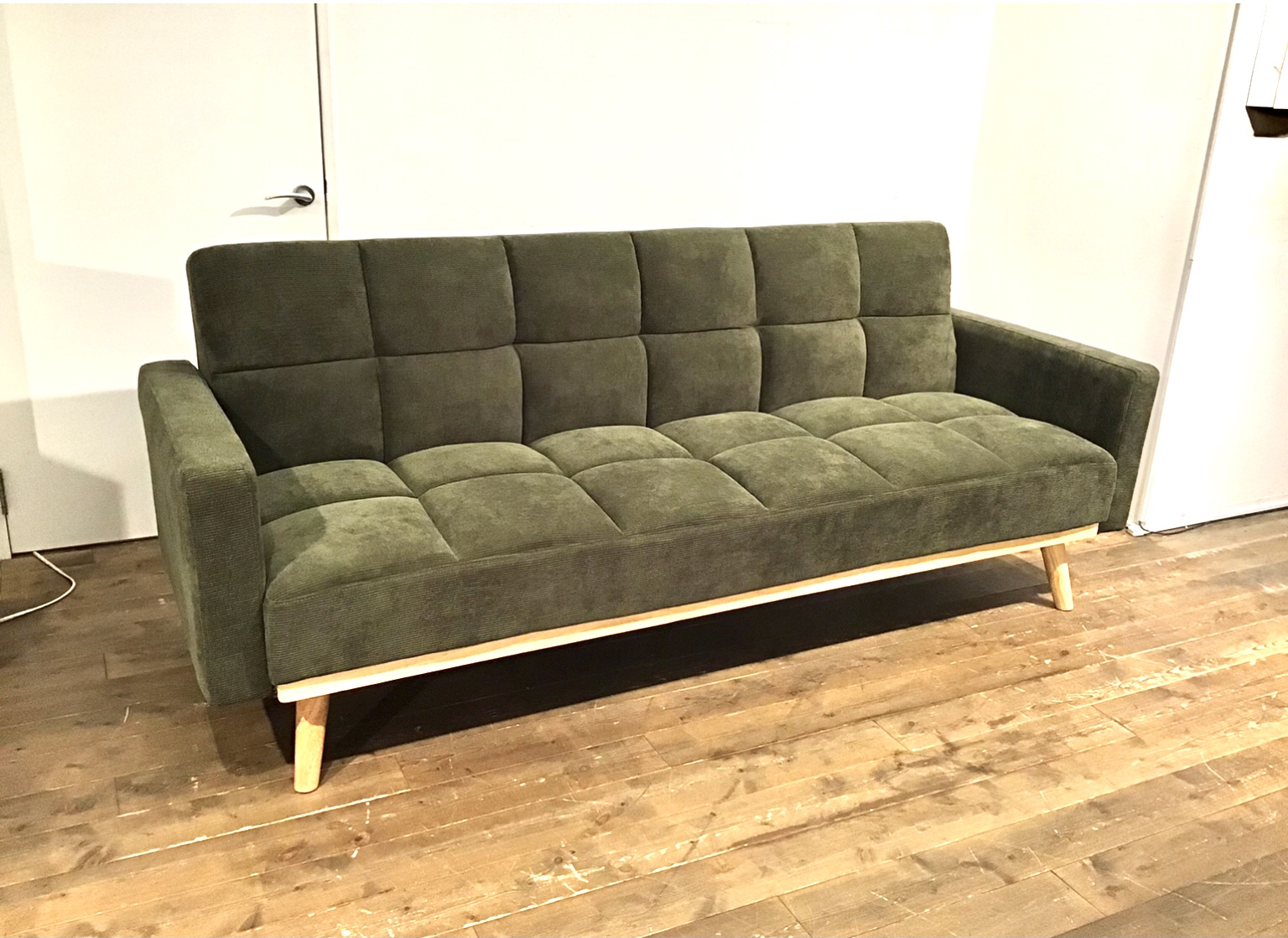 コーデュロイの生地がおしゃれなソファベッド - スタッフブログ