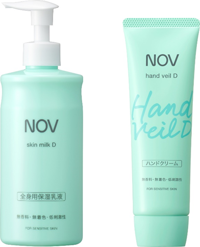 本日発売！敏感肌のための低刺激性化粧品『ノブ』から、「全身用保湿