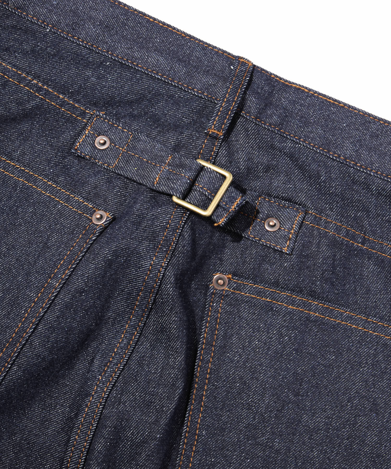 シンチバックブーツカットジーンズ[Indigo] – Noen