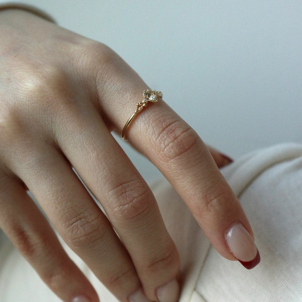 Pocket Ring】K10アクアマリンリング｜リング｜ノジェス 公式