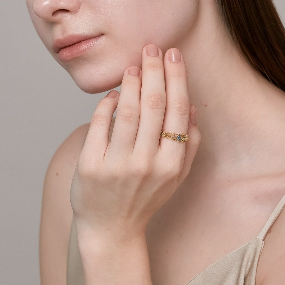 Pocket Ring】K10ラブラドライトリング｜リング｜ノジェス 公式