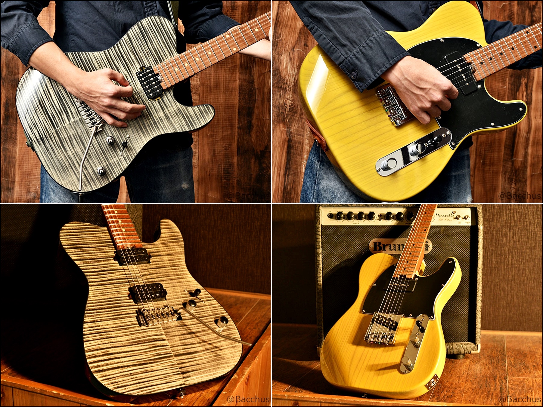 Bacchusから｢24f・2ハム仕様｣｢22f・P90仕様｣のローステッド&ステンレス