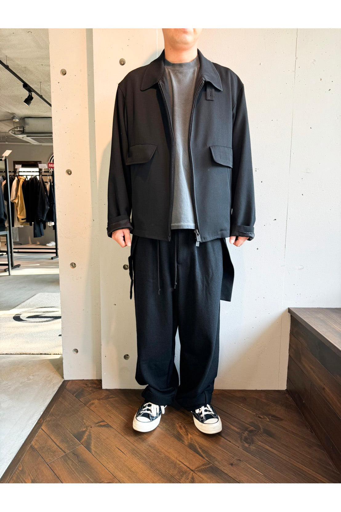 Yohji Yamamoto POUR HOMME - WOOL GABARDINE STANDARD BLOUSON ヘビー