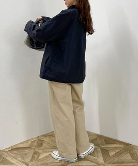 GEVACO】裏フリースショートジャケットコート（4-0332-6-24-003