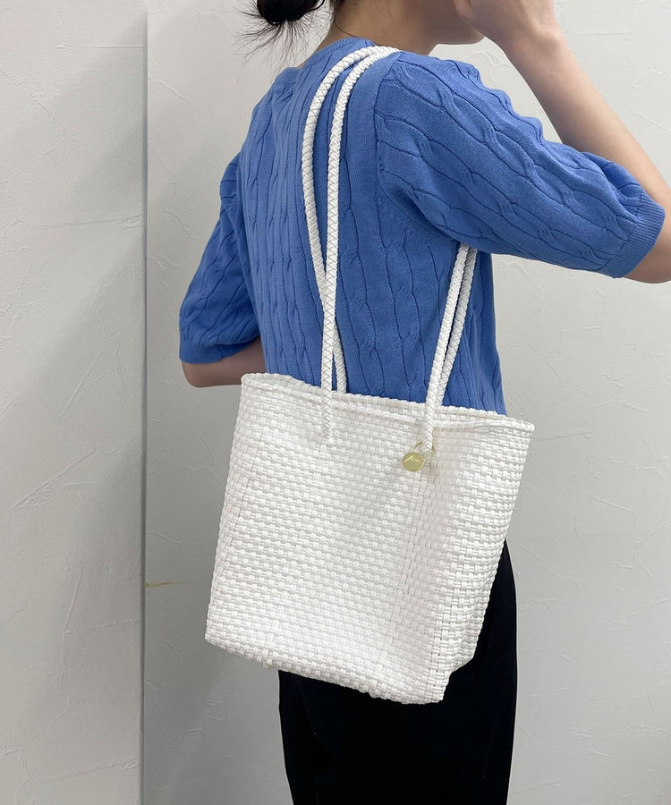 Letra/レトラ】メルカドボックスロングハンドルバッグ（4-0527-2-32