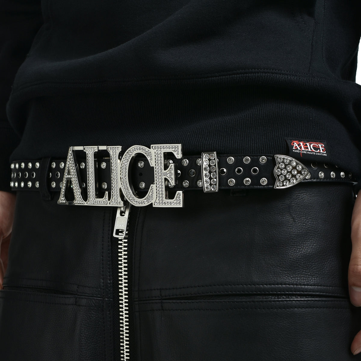 ALICE HOLLYWOOD アリスハリウッド SS25 ATELIER GLAM BELT / BLK