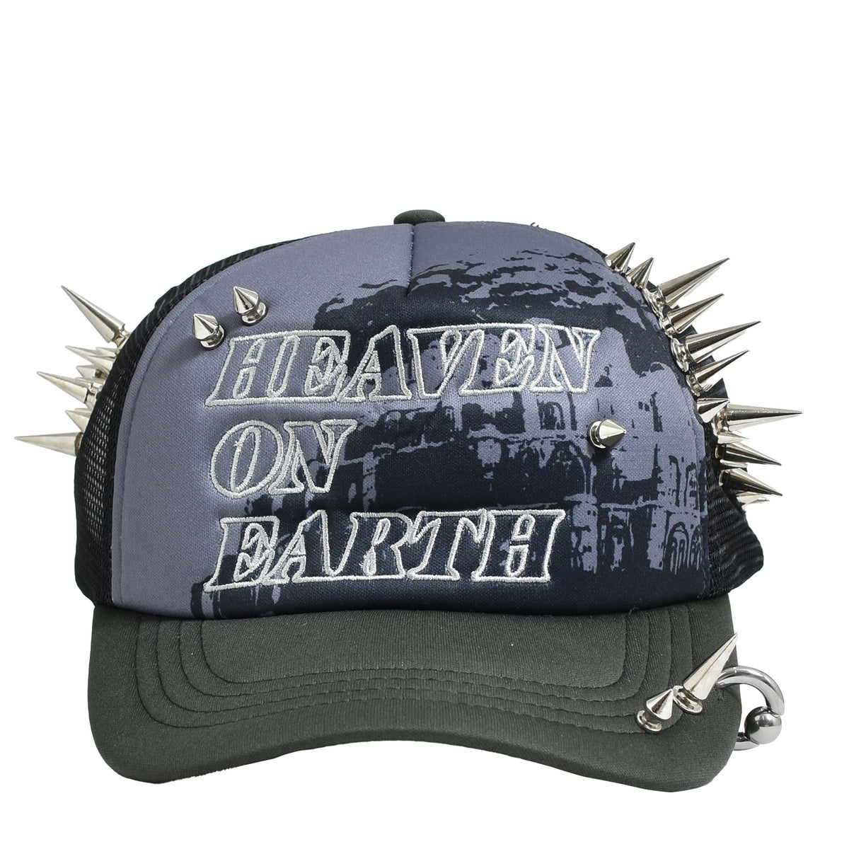 EREHWON エレウォン SS25 HEAVEN ON EARTH THE DYSTOPIA HAT / BLK