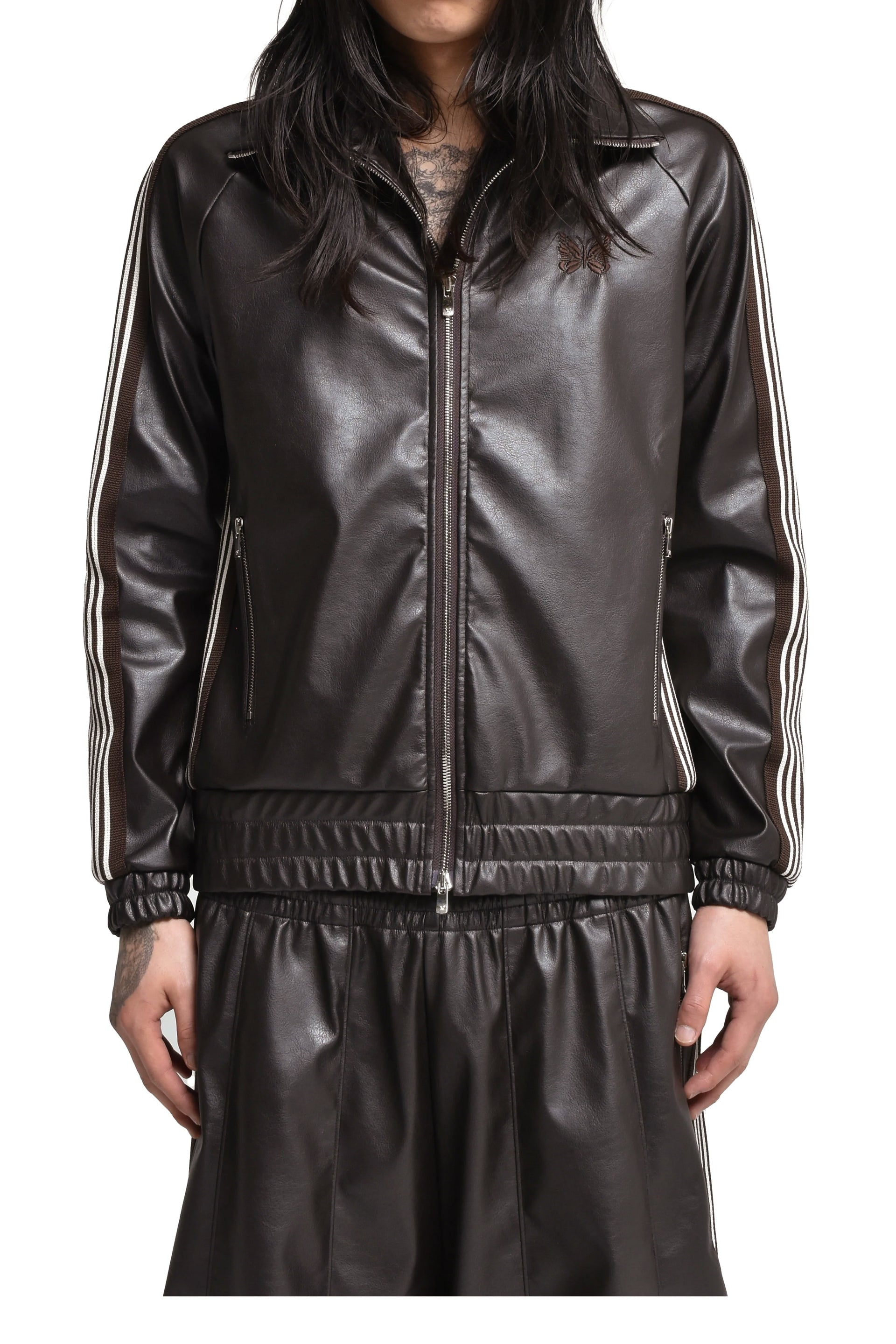 Needles ニードルス FW25 NUBIAN限定 TRACK JACKET - DENIM 11oz