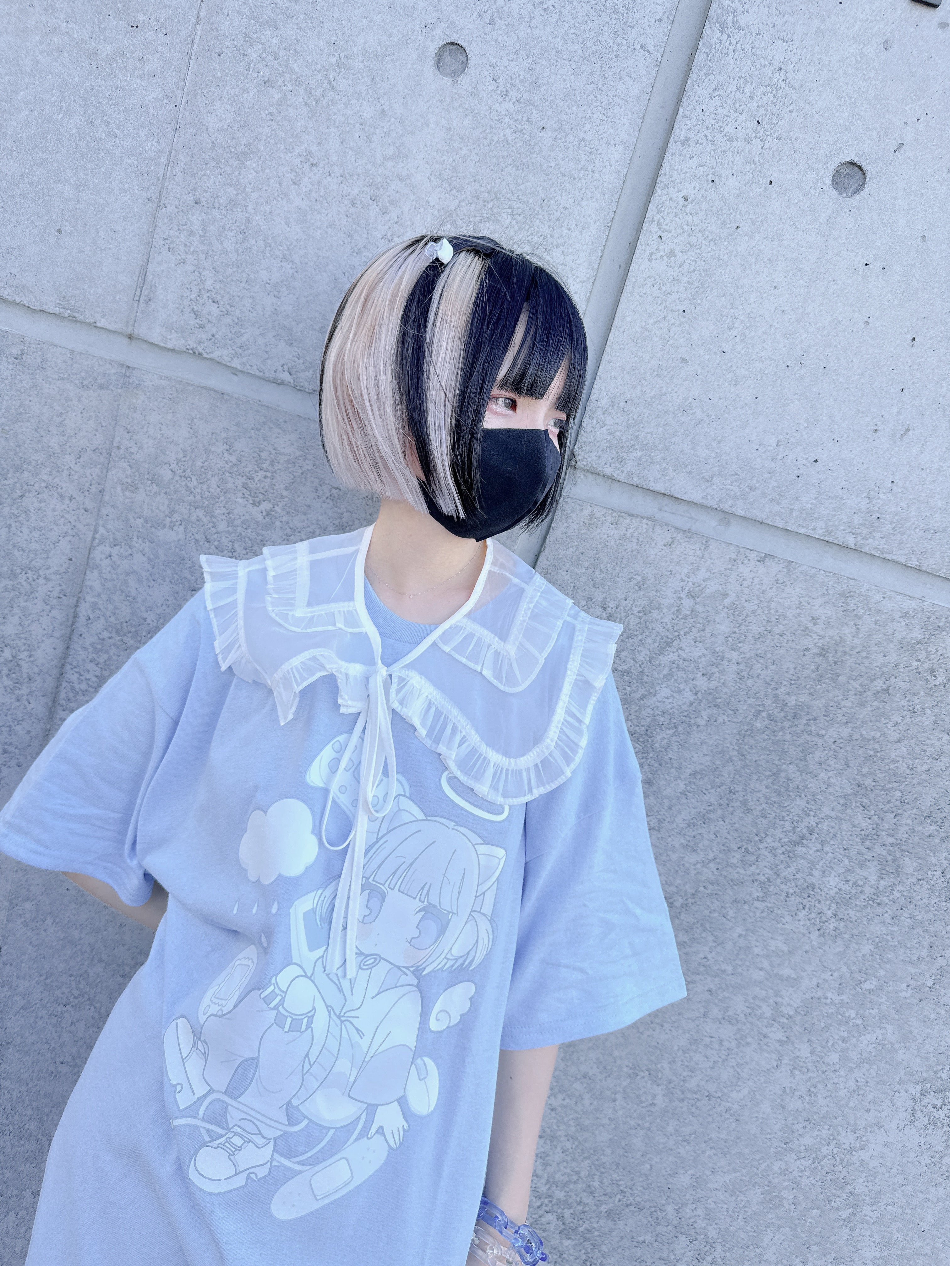 空から見おろせる付け襟 – Nuta de mic