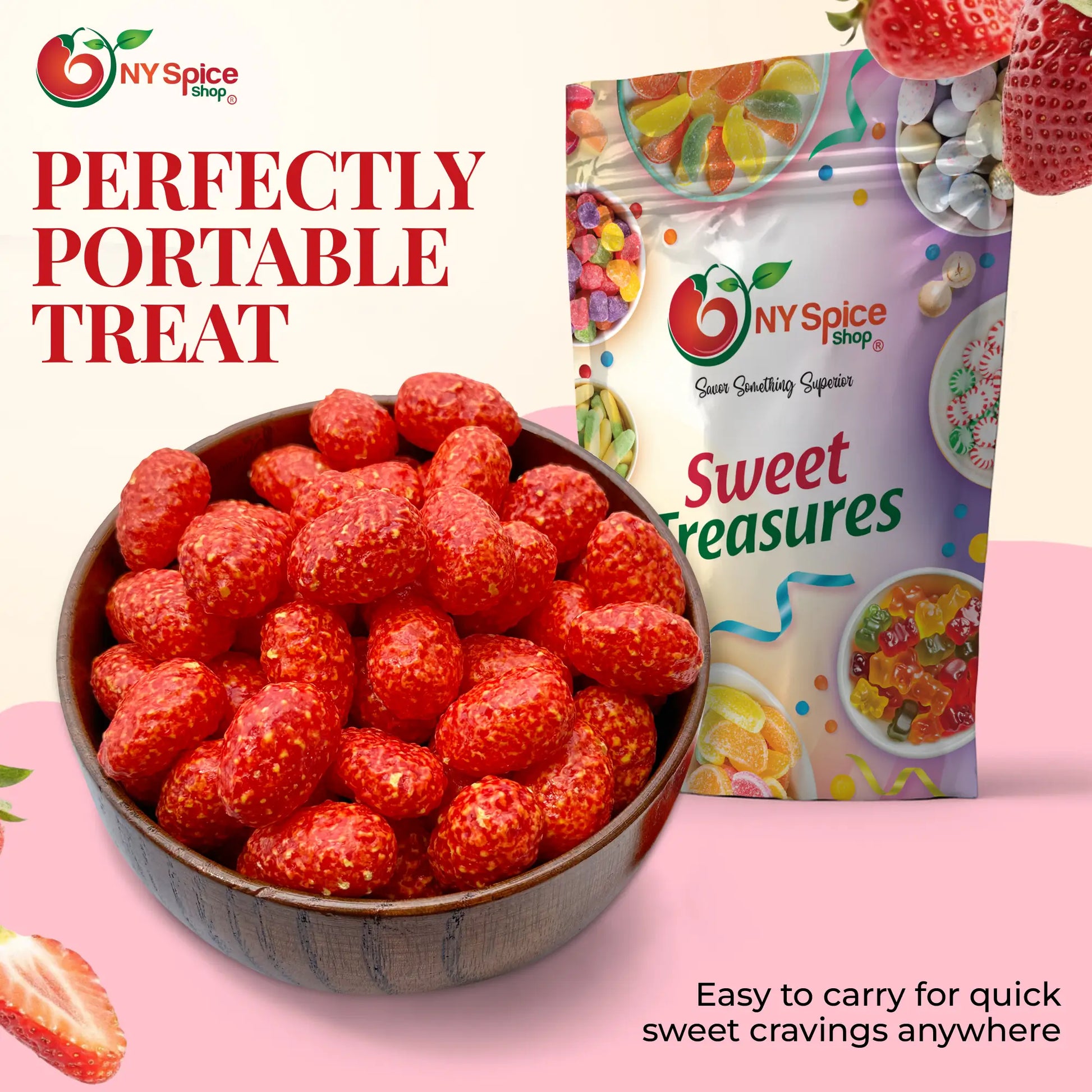 Swiss Petite Fruit Strawberry - NY Spice Shop - Buy Online