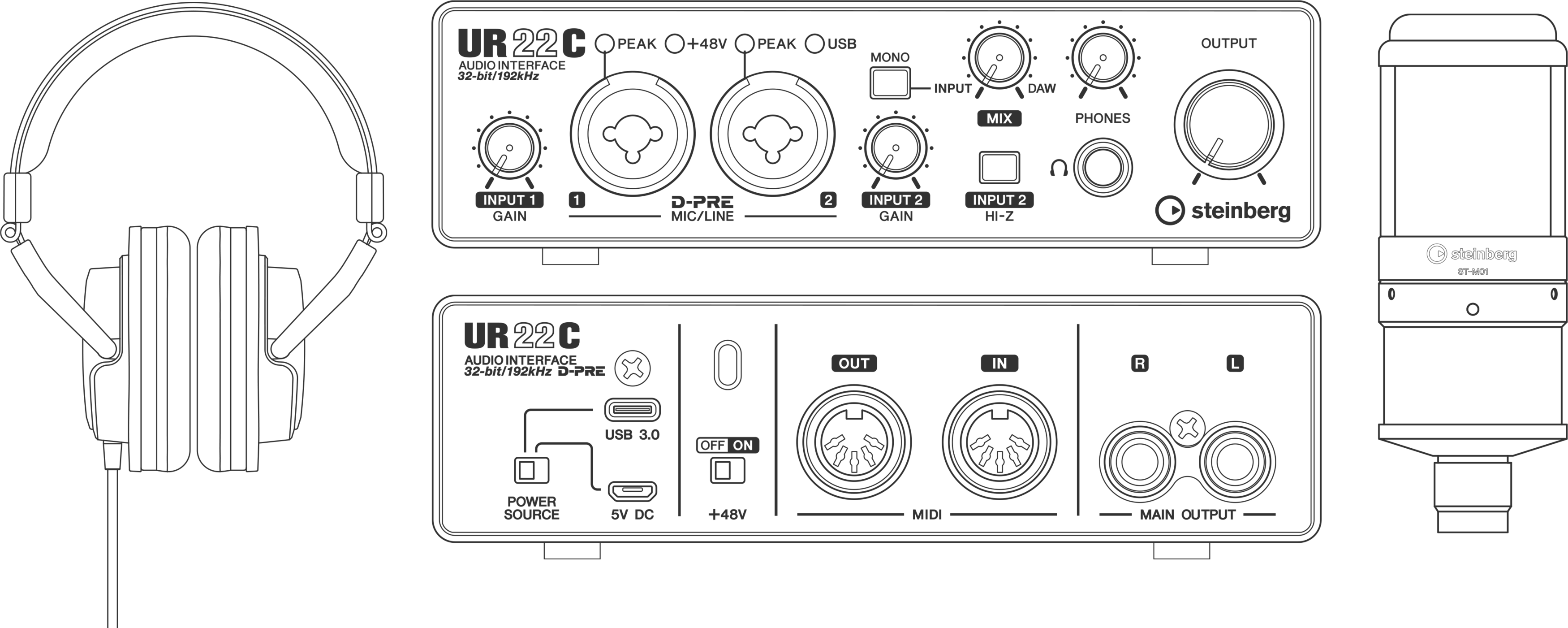 UR22C Recording Pack: Your Complete Solution | Steinberg