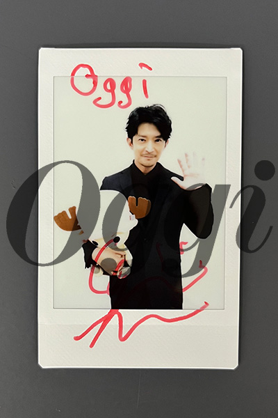 Oggi9月号に登場！ 声優・津田健次郎さんサイン入りチェキを1名様に