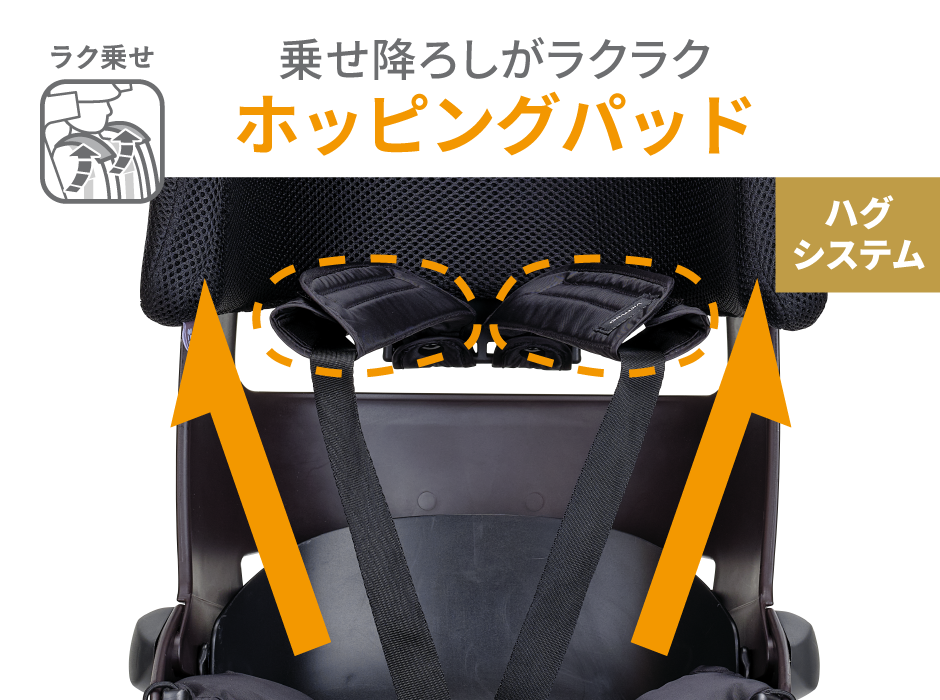 RBC-017DX ZERO PLUS “グランディアゼロプラス”リヤベビーシート | OGK