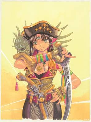 3×3EYES」の新シリーズ「幻獣の森の遭難者」ヤンマガ海賊版で始動