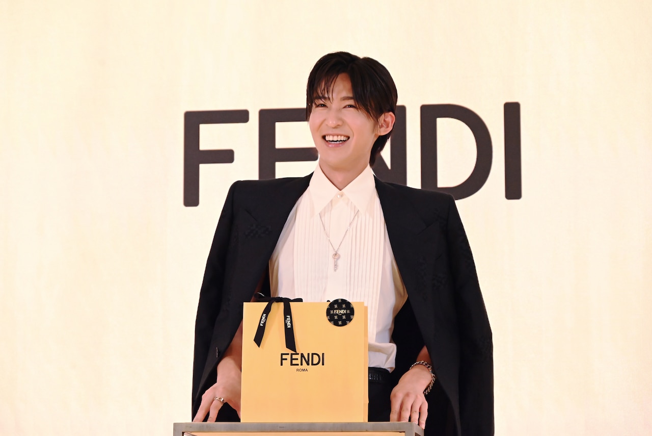 Snow Man目黒蓮がFENDIアンバサダーに就任、27歳の抱負は「ファンの