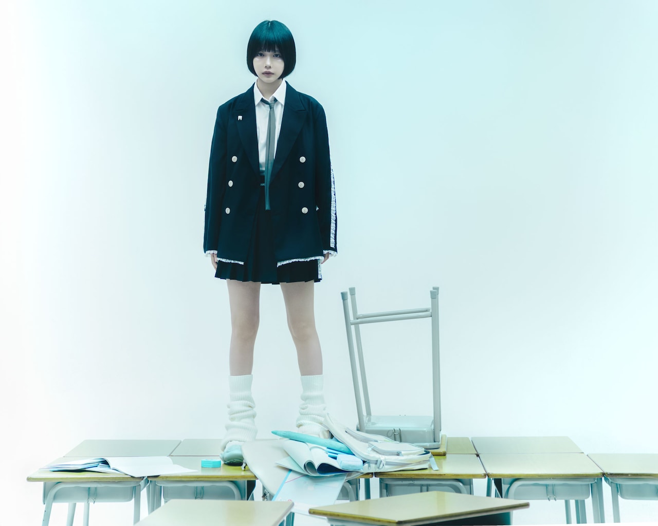 あのちゃん念願のコラボ実現、自身のブランドHELL BLAU × groundsの