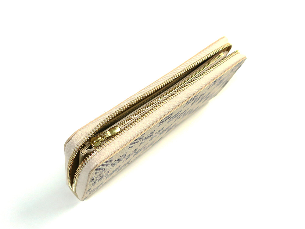 ルイヴィトン ダミエ アズール ジッピー・ウォレット 長財布 N60019