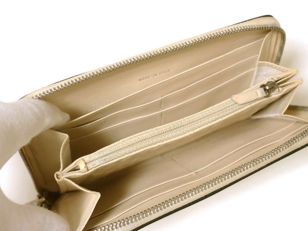 シャネル アイボリー クルーズライン 長財布 | 【オオクラヤ