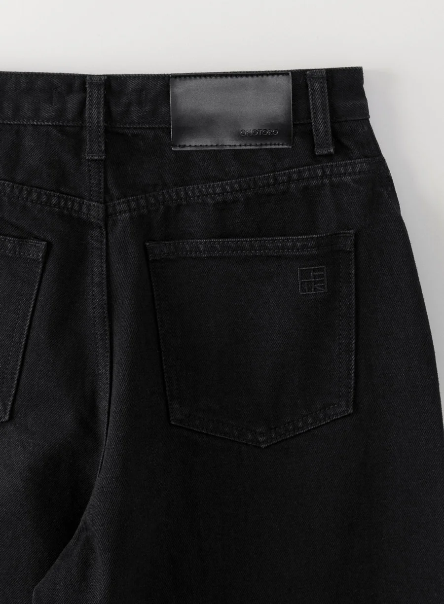 loom black jeans | OHOTORO