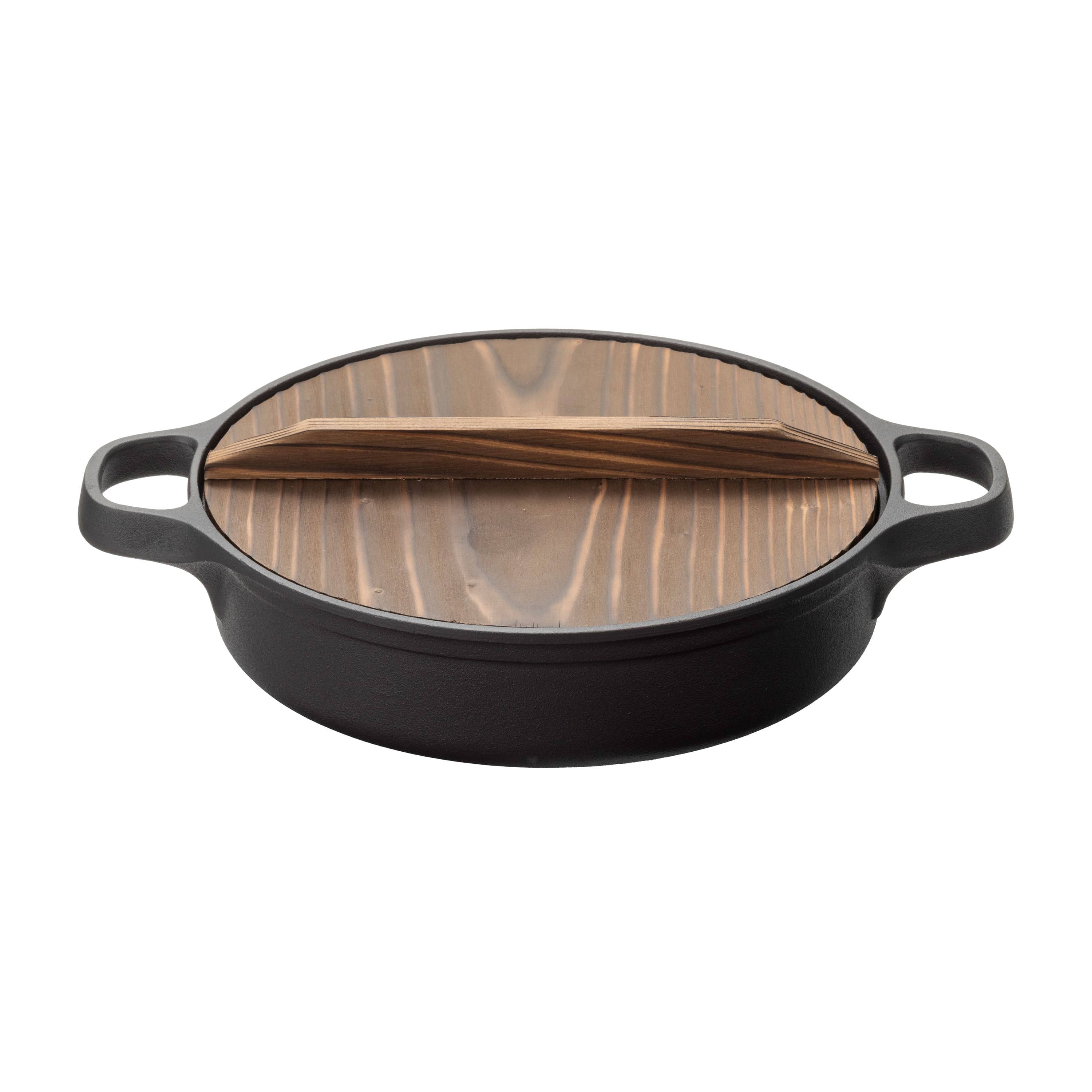 すき焼ぎょうざ兼用鍋 24cm | 南部鉄器の老舗 及源鋳造 OIGEN 公式