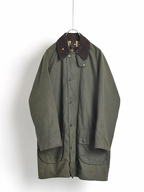 VINTAGE】82～87s 2WARRANT REPROOF Barbour『GAMEFAIR』OLIVE 