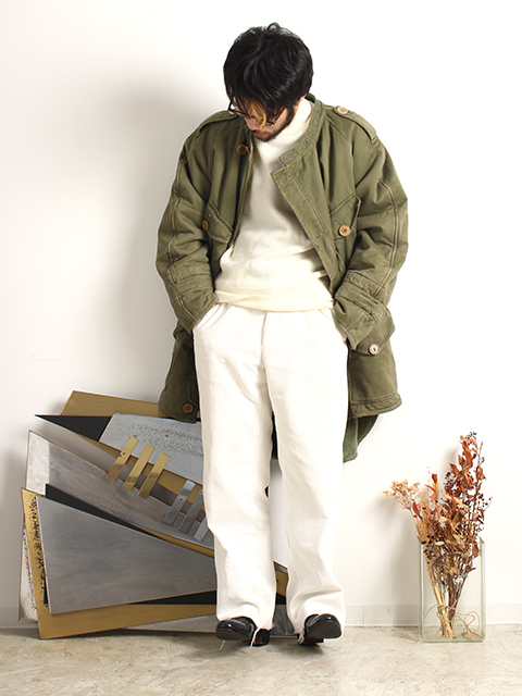 USED】50s BRITISH ARMY COLD WEATHER MIDDLE PARKA -OIKOS 毎日を