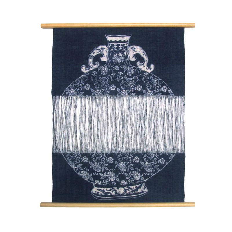 麻タペストリー ほぐし 陶都物語 藍 | IONOストア